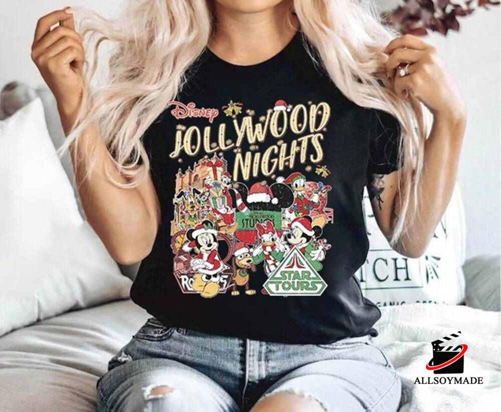 Retro Mickey and Friends Christmas Shirt, Disneyland Family Xmas Trip 2023  - Allsoymade