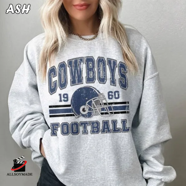 Vintage Cowboys Football Sweatshirt, Gift For Football Fan