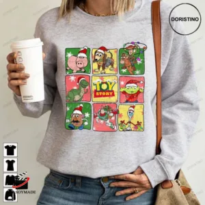 Toy Story Cartoon Christmas Friends Limited Edition Sweatshirt