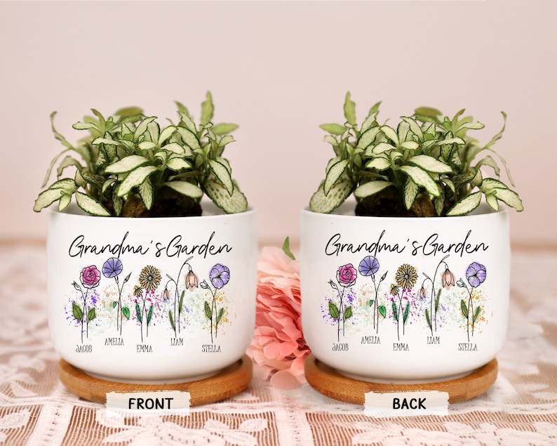 Grandma's Garden Mini Planter | Gift for Grandma