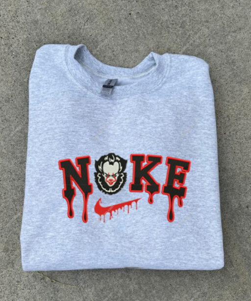 Pennywise Halloween Embroidered Shirt