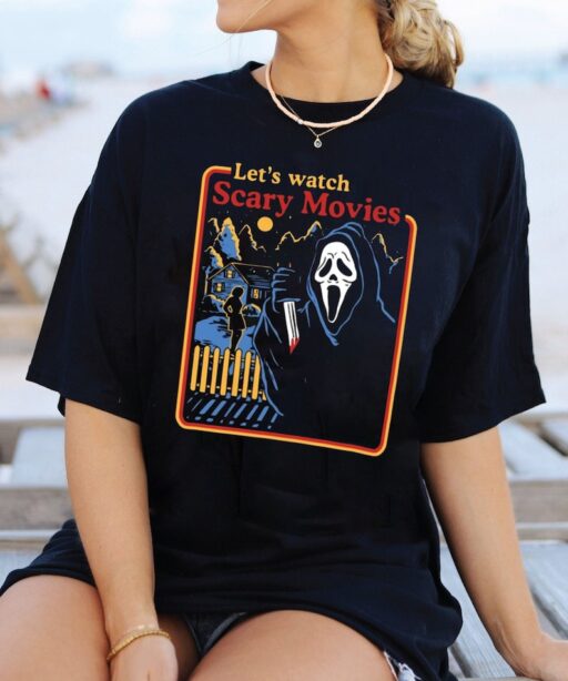 Let's Watch Scary Movies Shirt