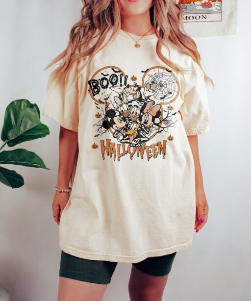 Vintage Mickey's Not-So-Scary Halloween Party Shirt