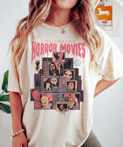 Retro Horror Movies Shirt
