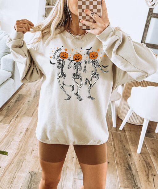 Dancing Skeleton Halloween Shirt