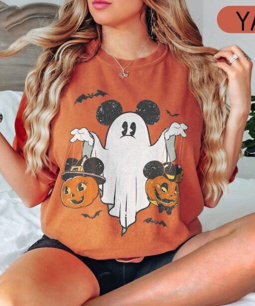 Mickey Ghost Halloween Shirt