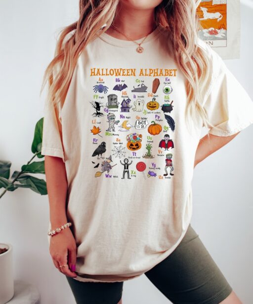 Halloween Alphabet Shirt