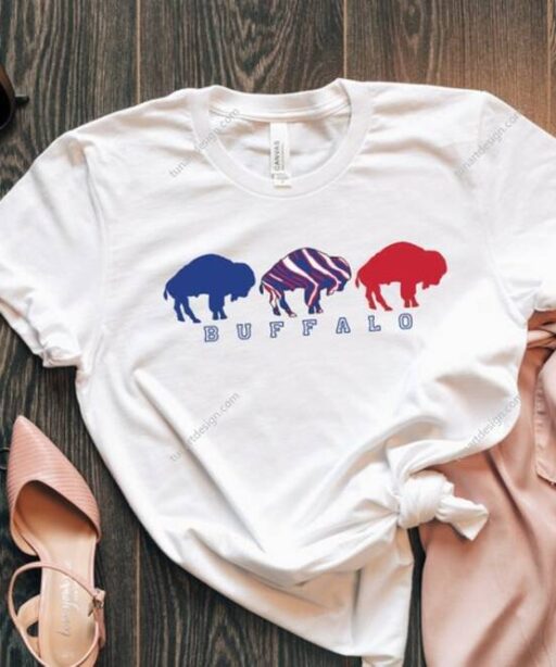 Buffalo Parade Shirt, Buffalo Bills T-Shirt, Buffalo Football Tee, AFC East, 716, Bills Mafia, Buffalo Zubaz, Cute Buffalo, Buffalo Gift