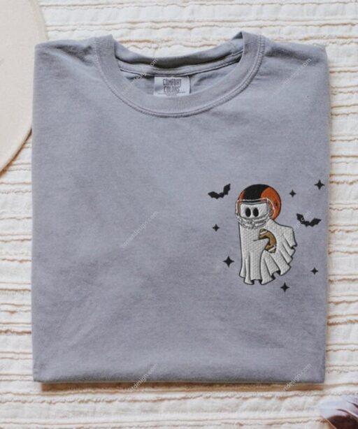 Embroidered Halloween Sweatshirt