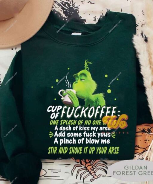 Grinch Cup of Fuckoffee