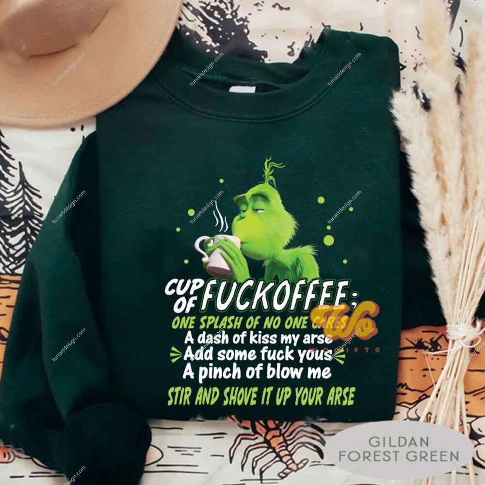 Grinch Cup of Fuckoffee