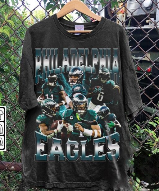 Philadelphia Eagles Vintage 90s Graphic Style Shirt