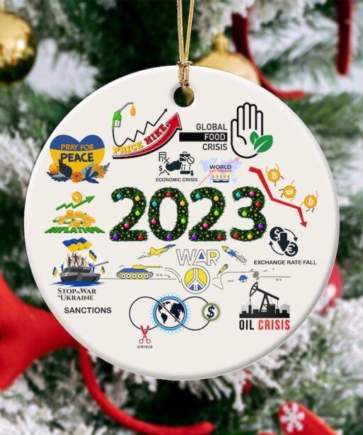 2023 Year in Review Ornament