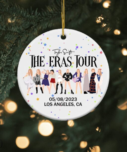 Personalized Eras Tour Ornament