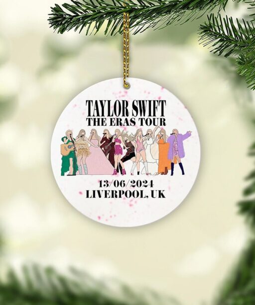 Personalized Eras Tour Ornament