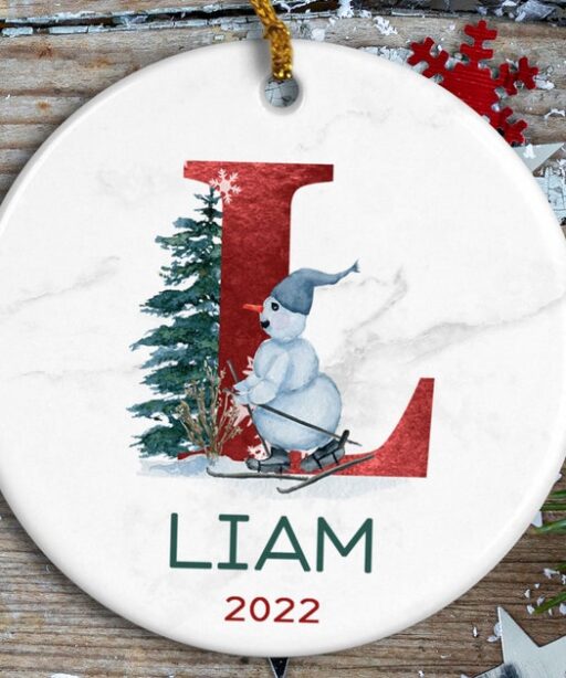 Personalized Name Christmas Ornament