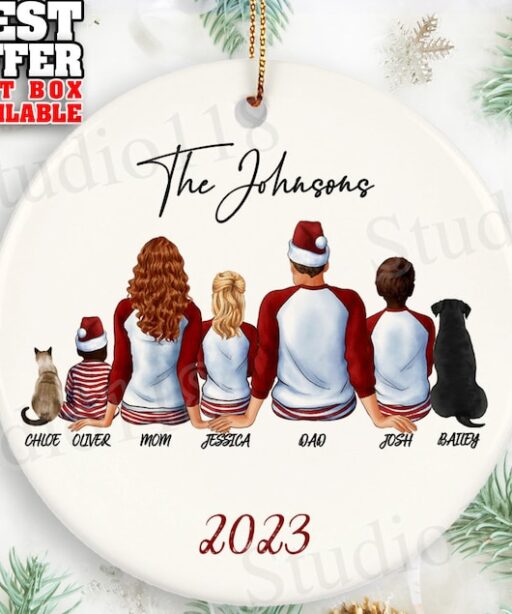 Custom Family Ornament 2023