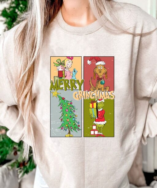 Retro Merry Christmas Shirt