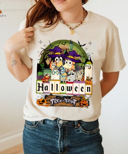 Halloween Horror Family Matching Shirt