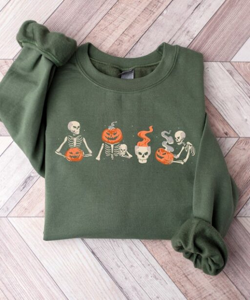 Halloween Skeleton Sweatshirt