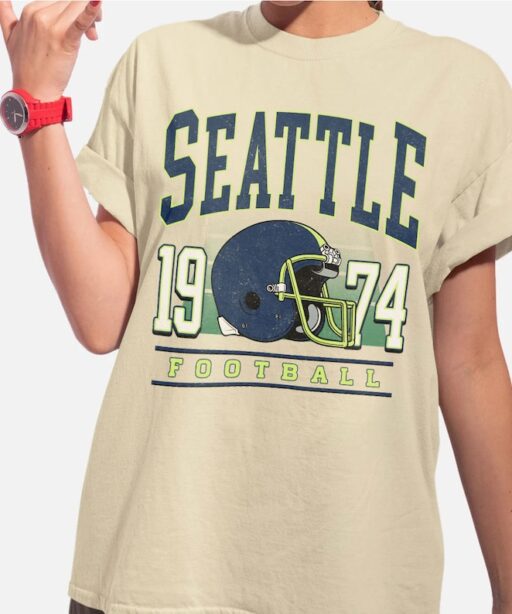 Vintage Seattle Football T-shirt