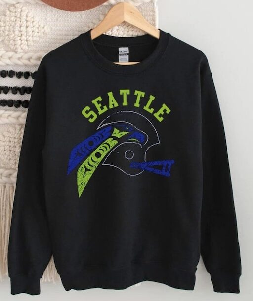 Seattle Football Helmet Shirt