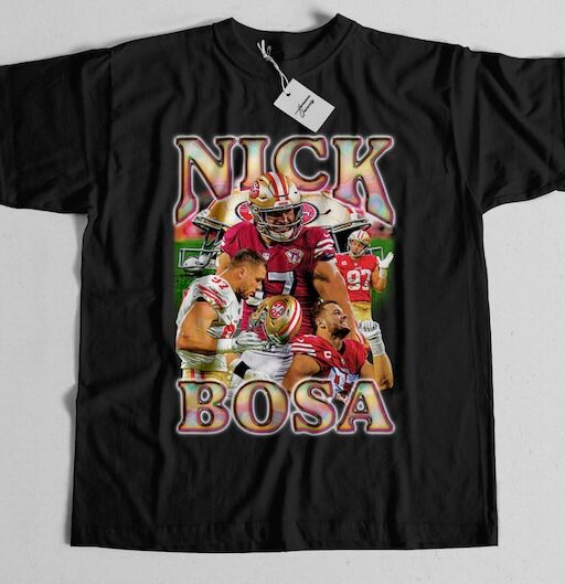 Nick Bosa Vintage Style 90s Shirt