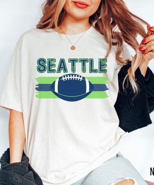 Vintage Seattle Football Shirt