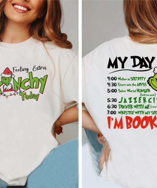 Funny Grinchy Christmas Family Shirt