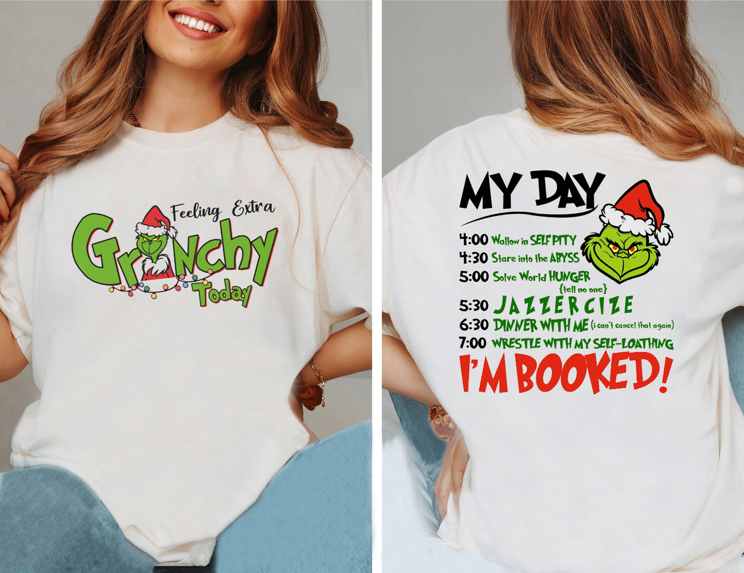 Funny Grinchy Christmas Family Shirt