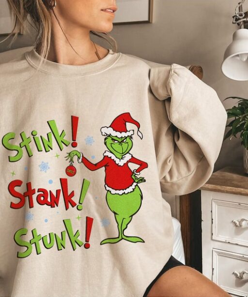 Stink Stank Stunk Christmas Shirt