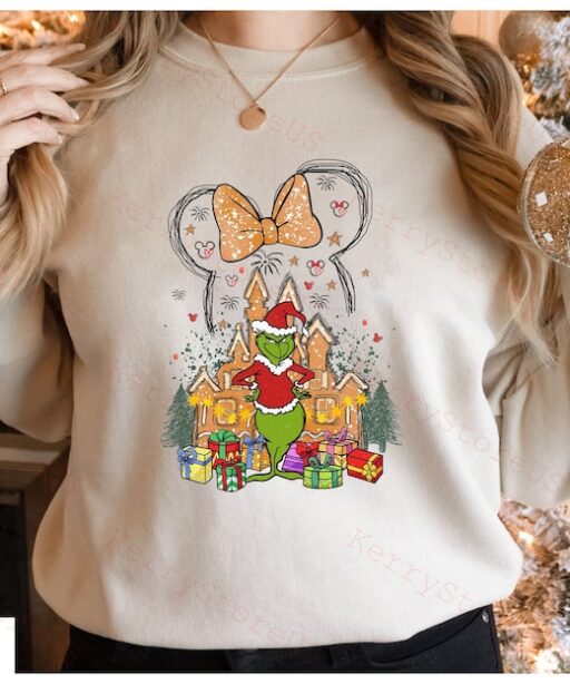 Vintage Disney Grinch Christmas Shirt