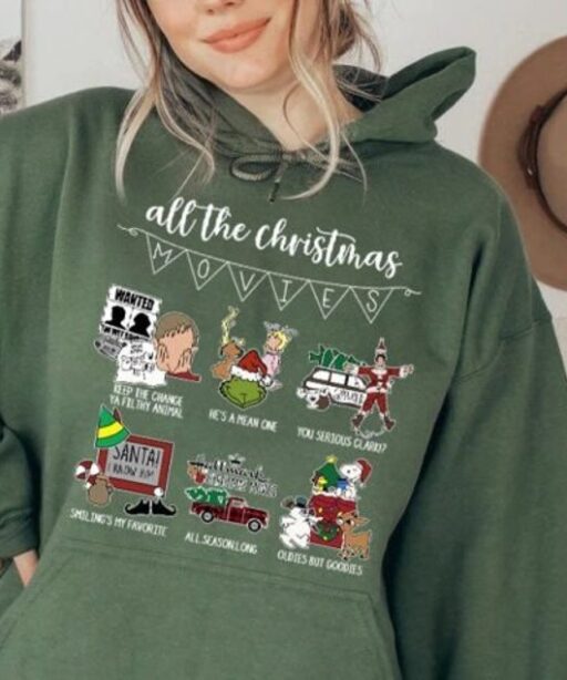 All The Christmas Movie Grinch Shirt