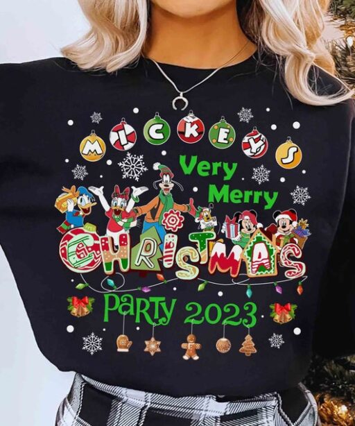 Mickey's Very Merry Christmas Party 2023 Ginger Cookies Shirt