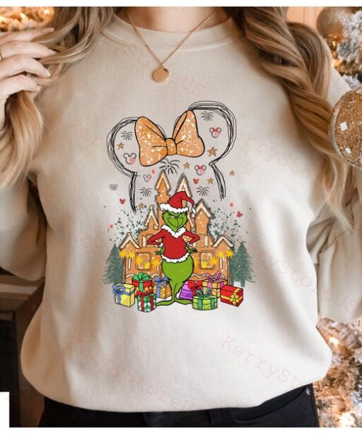 Vintage Disney Grinch Christmas Shirt