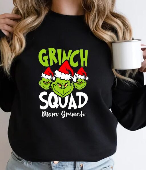 Personalized Grinch Squad Merry Christmas 2023 Shirt