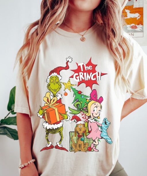 Retro Christmas The Grinch Shirt