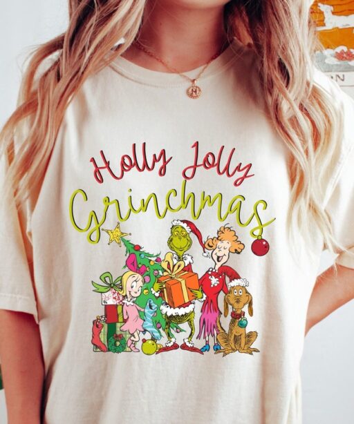 Merry Grinchmas Holly Jolly Shirt