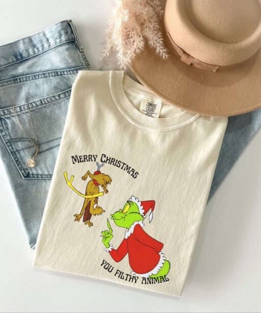 Grinch and Max Vintage Tee