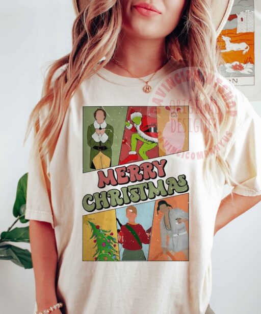 Christmas Movie Friends Shirt