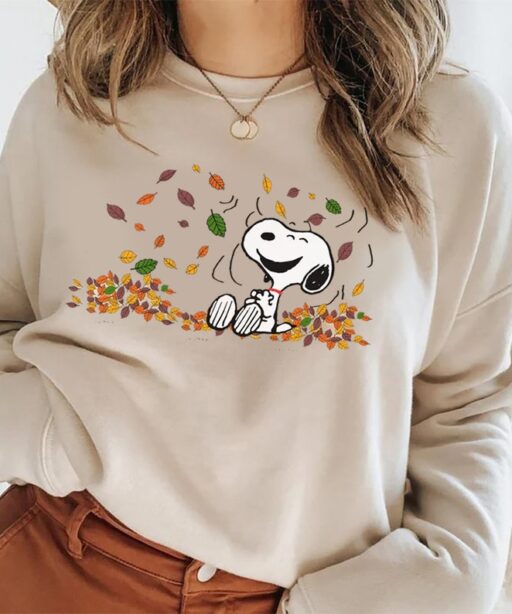 Vintage Snoopy Fall Shirt