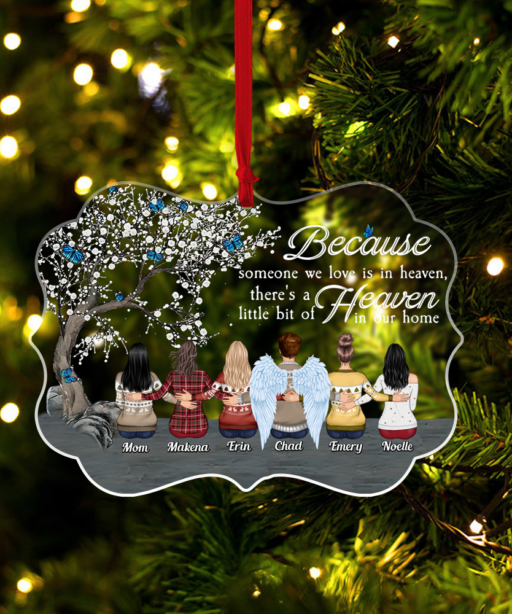 Personalized Brother And Sister Christmas 2023 Ornament