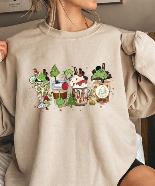 Vintage Grinch Coffee Shirt