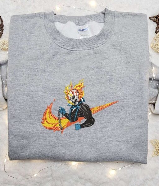 Ghost Rider Embroidered Shirt