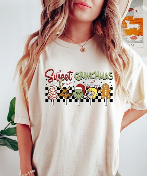 Sweet Grinchmas Family Shirt