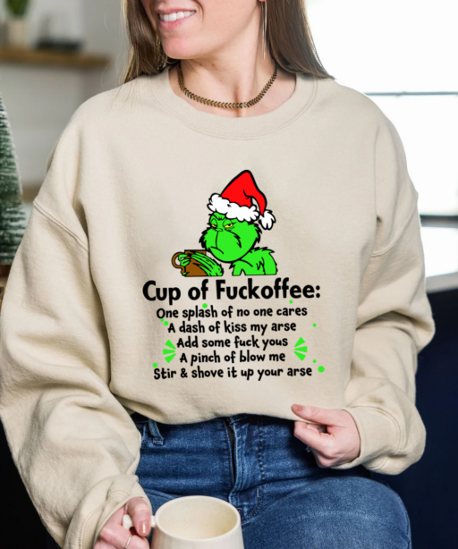 Grinchmas Cup of Fuckoffee Shirt