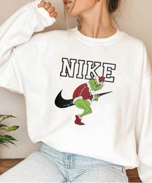 NIKE Grinch Christmas Shirt