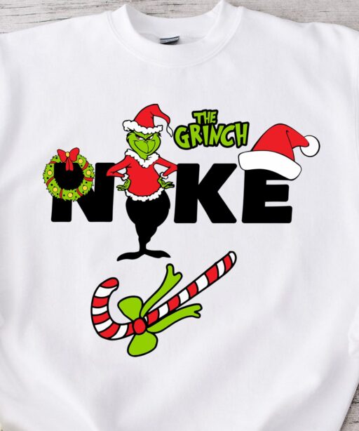 Nike The Grinch Christmas Shirt