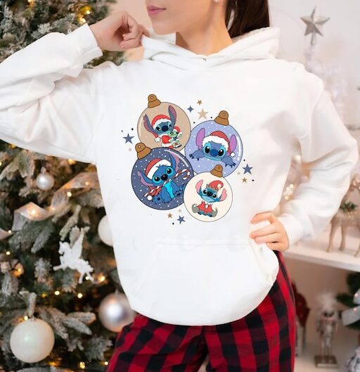 Disney Stitch Vintage Christmas Shirt