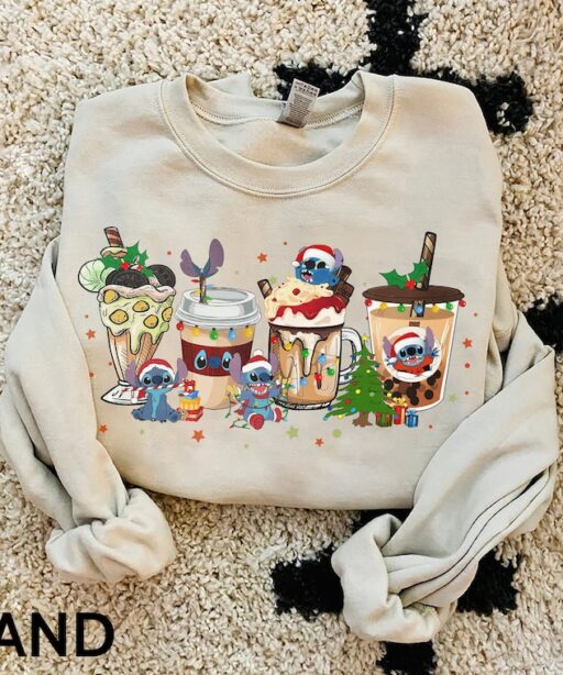 Stitch Christmas Coffee Shirt